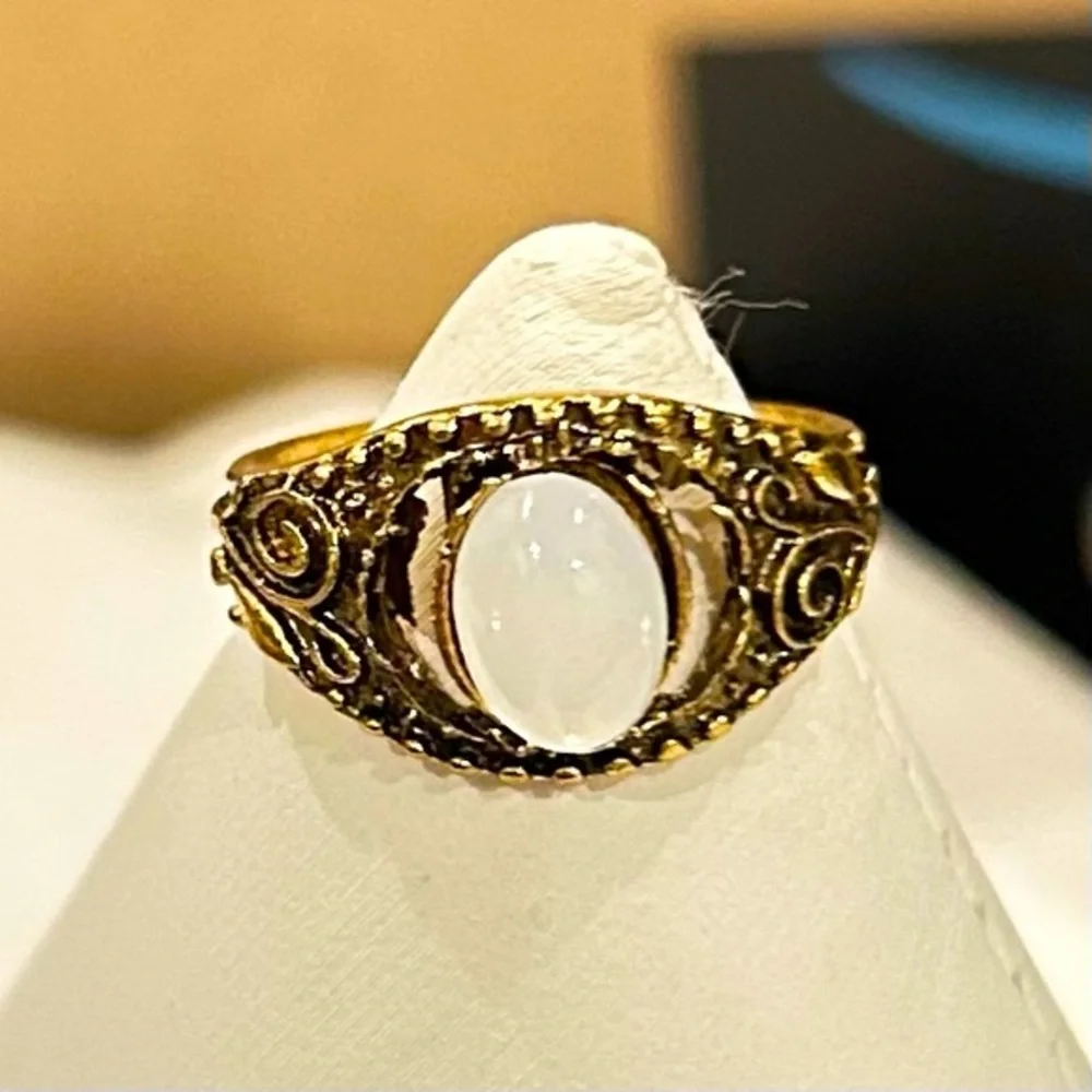 Dainty Boho Gold-Tone Ring